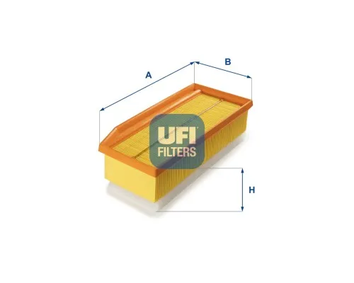 Повітряний фільтр для автомобіля UFI 30.A16.00