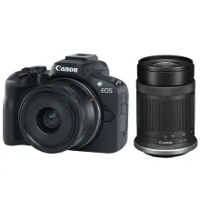 Цифровий фотоапарат Canon EOS R50 RF-S 18-45 IS STM + RF-S 55-210 IS STM Black (5811C034)