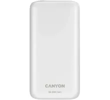 Батарея універсальна Canyon PB-301 30000mAh PD/20W, QC/3.0 (CNE-CPB301W)