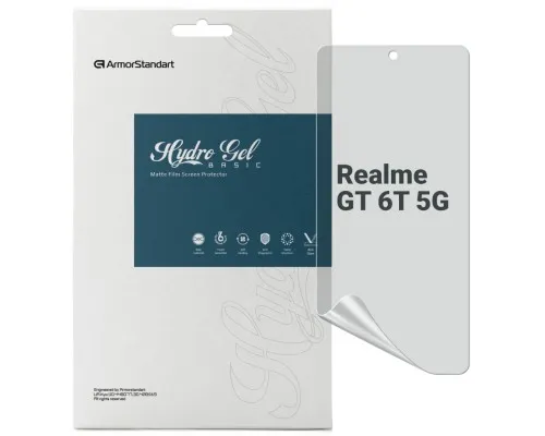 Плівка захисна Armorstandart Matte Realme GT 6T 5G (ARM77908)
