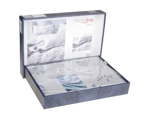 Постільна білизна Home Line Сатин Тенсел Лепато євро (187065)