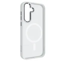 Чохол до мобільного телефона Armorstandart Unit MagSafe Samsung S25 Plus Matte Clear Silver (ARM82264)