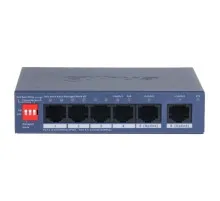 Комутатор мережевий Dahua DH-CS4006-4ET2GT-36 PoE