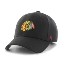 Кепка 47 Brand NHL Chicago Blackhawks H-MVP04WBV-BKA чорний, сірий (887738335310)