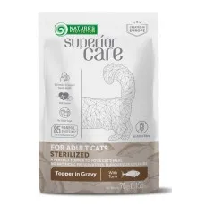 Вологий корм для кішок Nature's Protection Superior Care Adult Cats Sterilised Tuna 70 г (UNINPSC63750)