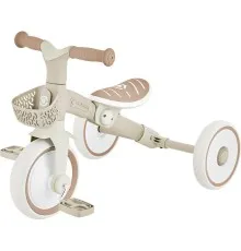 Дитячий велосипед Globber Learning trike plus 2 в 1 кокосовий (737-466)