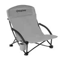 Крісло складане KingCamp Beach Chair Grey (KC1919_GREY)
