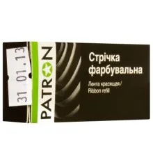 Стрічка до принтерів 13мм х 7м (Л.М.) Patron (RIB-PN-12.7x7-ЛМ-B)