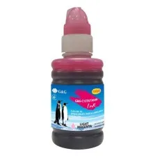 Чорнило G&G Epson L800 light magenta, контейнер 100мл (G&G-C13T67364A)