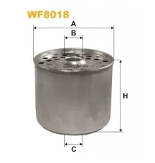Фільтр паливний Wixfiltron WF8018
