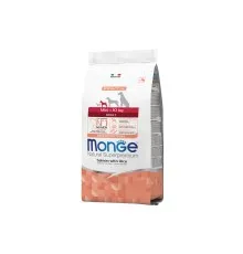 Сухий корм для собак Monge Dog Mini Adult лосось, рис 7.5 кг (8009470011587)