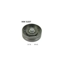 Ролик натягувача ременя SKF VKM 31207