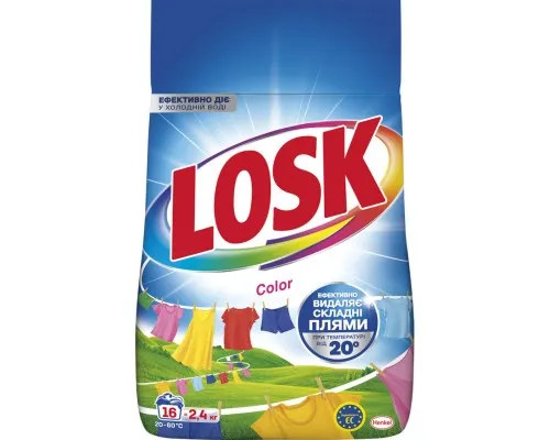 Пральний порошок Losk Color Автомат 2.4 кг (9000101805529)