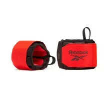Обважнювач Reebok Flexlock Wrist Weights чорний, червоний RAWT-11260 0.5 кг (885652017176)