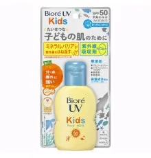 Засіб від засмаги Biore UV Kids Pure Milk SPF 50+/PA++++ Дитяче молочко 70 мл (4901301378453)