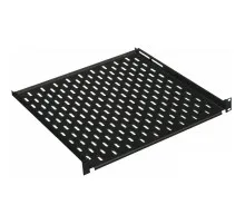 Полка 19" Conteg 1U глуб. 250 мм. RAL9005 (DP-PT-250)