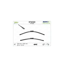 Щітка склоочисника Valeo 574322