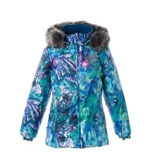 Куртка дитяча Huppa LOORE 17970030 блакитний з принтом 104 (4741468975092)