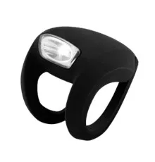 Передня велофара Knog Frog Strobe Front 8,5 Lumens Black (11920)