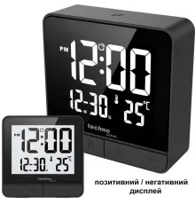 Настільний годинник Technoline WT375 Black (DAS302469)