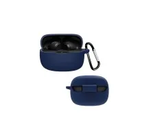 Чохол для навушників BeCover Silicon для JBL Wave Beam TWS Deep Blue (710190)
