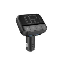 FM модулятор Promate ezfm-2 black AUX/SD/USB Black (ezfm-2.black)