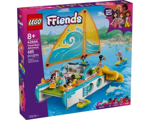 Конструктор LEGO Friends Пригоди на туристичному човні (42664)