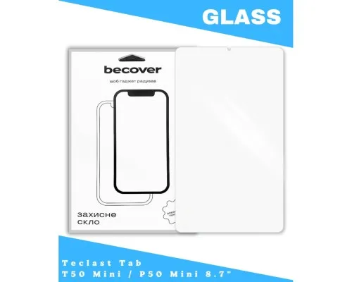 Скло захисне BeCover Teclast Tab T50 Mini / P50 Mini 8.7" (714903)