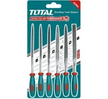 Набір інструментів Total надфилей, 140мм, 6шт. (THT91462)