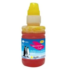 Чорнило G&G Epson L800 yellow, контейнер 100мл (G&G-C13T67344A)