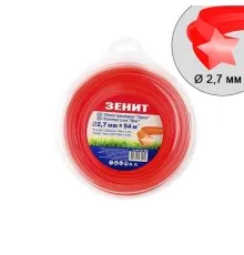 Жилка косильна Зеніт "Зірка" 2,7 мм x 94 м (40127094)