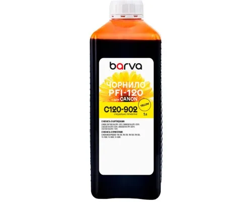 Чорнило Barva Canon PFI-120/710 1л Y pigmented (C120-902)