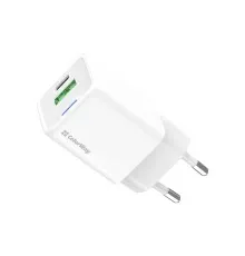 Зарядний пристрій ColorWay GaN Mini 30W PD Port PPS USB (Type-C PD + USB QC4.0) white (CW-CHS053PD-WT)