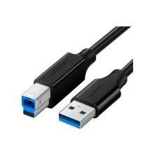 Кабель для принтера USB 3.0 AM/BM 1.0m US210 black Ugreen (30753)