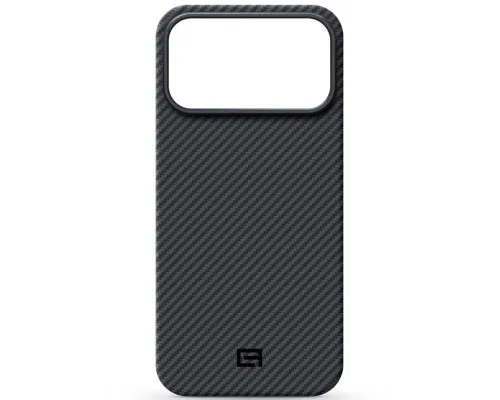 Чохол до мобільного телефона Armorstandart BlackIcon Aramid Twill MagCase Apple iPhone 17 Pro Max Black (ARM90150)