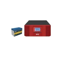 Пристрій безперебійного живлення SVC XL-1200 1200VA/1000W+LiFePO4 12.8V 100Ah (XL-1200+12.8V 100Ah)