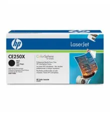 Картридж HP CLJ  504X Black /CM3530/ CP3525 (CE250X)