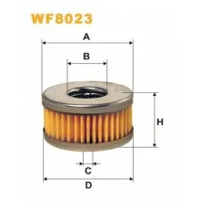 Фільтр паливний Wixfiltron WF8023
