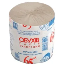 Туалетний папір Обухів 65 м 1 шар 8 рулонів (4820003830017)