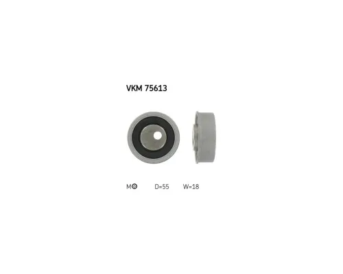 Ролик натягувача ременя SKF VKM 75613