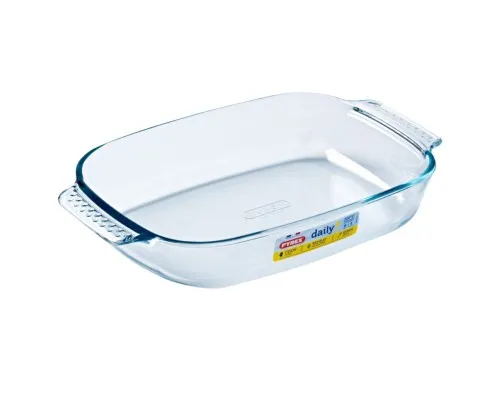 Форма для випікання Pyrex Daily прямокутна 35 х 23 х 6 см 2.7 л (231B000/3646)
