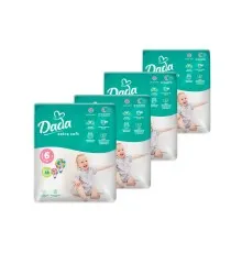 Підгузки Dada Extra Soft Extra Розмір 6 Large (16+ кг) 4 упаковки по 38 шт (152 шт) (4820174989576)