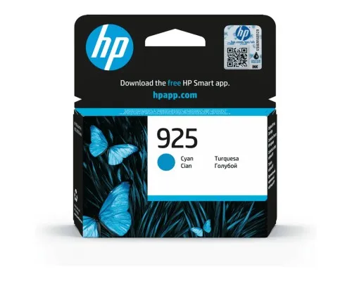 Картридж HP 925 Cyan 400ст (4K0V6PE)
