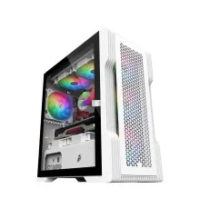 Корпус для ПК 1stPlayer T3-WH-4F1-W