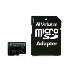 Карта пам'яті Verbatim 32GB microSDXC class 10 UHS-III PRO (47041)