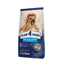 Сухий корм для собак Club 4 Paws Premium для малих та мініатюрних порід з лососем 14 кг (4820269145740)
