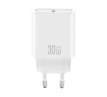 Зарядний пристрій XO USB-C PD30W white (CE41.white)