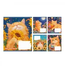 Зошит 1 вересня Sunny cat А5 18 аркушів клітинка (768771)