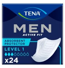 Урологічні прокладки Tena for Men Level 1 24 шт. (7322540426359/7322541493053)