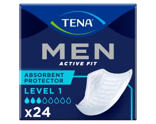 Урологічні прокладки Tena for Men Level 1 24 шт. (7322540426359/7322541493053)